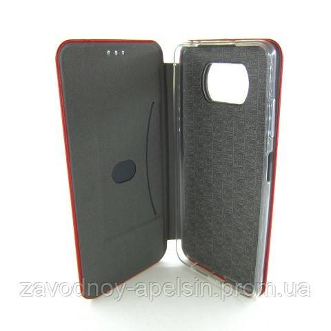 Чехол книжка Подставка Xiaomi Poco X3 Pro NFC (красный) - фото фото фото 2