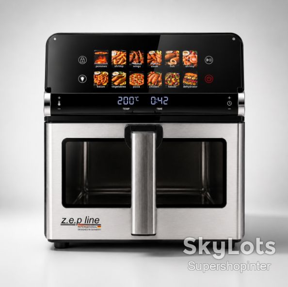 Аэрофритюрница Max Pro-3 на 13 литров 4200 Вт Zepline ZP-00376 12 программ - фото фото фото 1