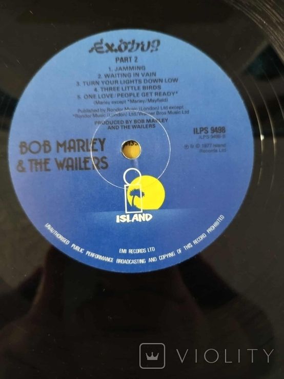 Bob Marley &amp; The Wailers Exodus LP 12" 1977 г. Пластинка - фото фото фото 2