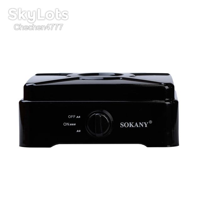 Газова настільна плита Sokany SK-07005, 1 конфорка, 2.2 кВт, чорна - фото фото фото 2
