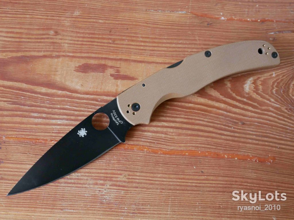 Spyder Native Chief C244, 8Cr14MoV, G10 Brown, Replica, Tactical, EDC, Back Lock - фото фото фото 12