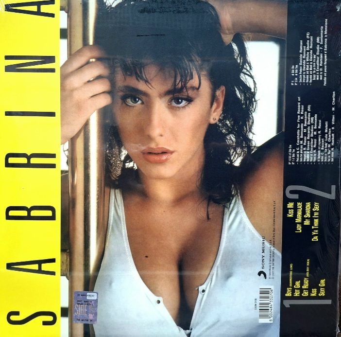 Sabrina - Boys - 1987.  (LP). 12. Coloured Vinyl. Пластинка. Italy. S/S - фото фото фото 2