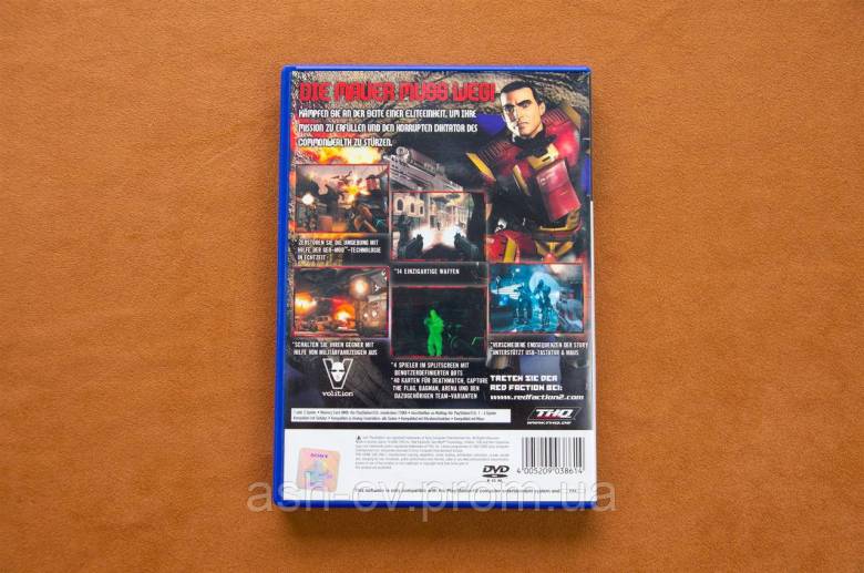 Диск для Playstation 2, гра Red Faction II - фото фото фото 4