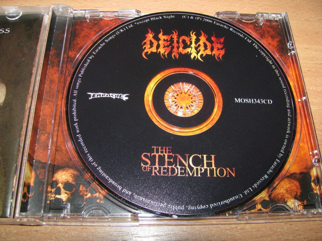 DEICIDE - The Stench Of Redemption  (2006 Earache 1st press USA) - фото фото фото 2