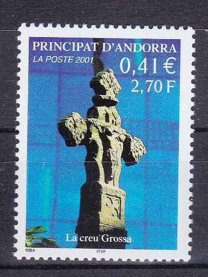Андорра  2001 г  MNH - искусство - фото фото фото 0