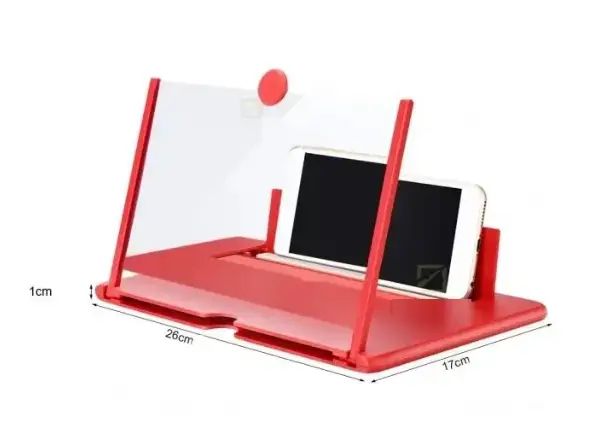 Складная регулируемая подставка-увеличитель 3D,5D,6D экрана держатель 10'' - фото фото фото 4