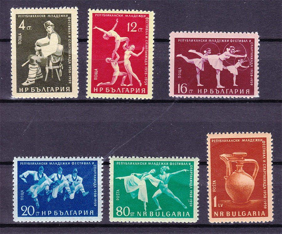 Болгария 1959 г  MNH  - - фото фото фото 0