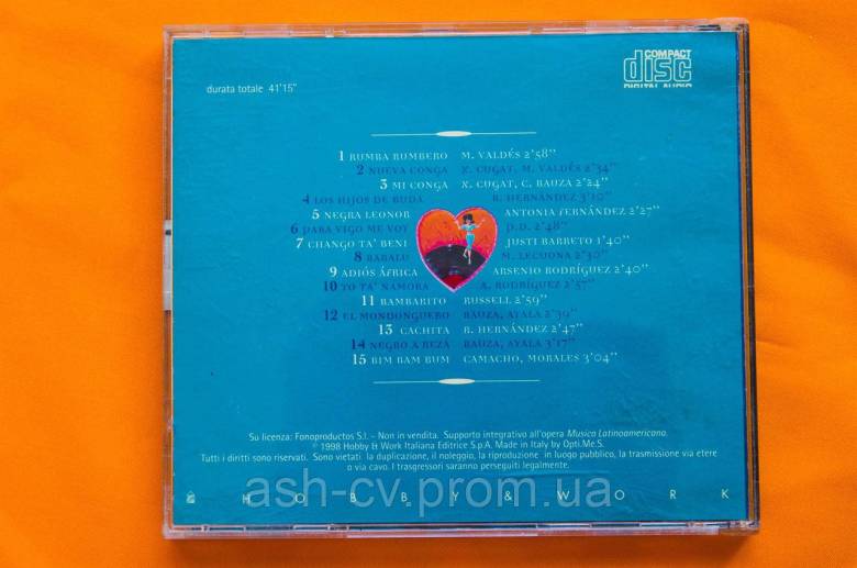 Музичний диск CD. XAVIER CUGAT 1998 - фото фото фото 2