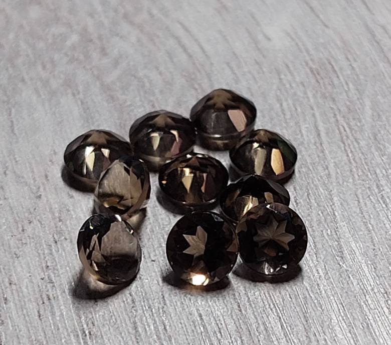 Дымчатый кварц 6 mm - фото фото фото 6