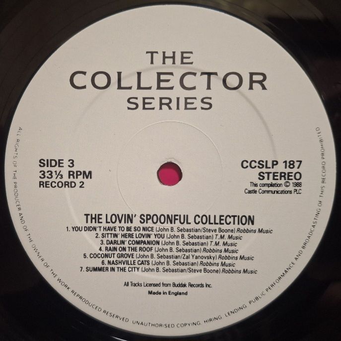 The Lovin' Spoonful - The Collection - 1965-69.  (2LP). 12. Vinyl. Пластинки. UK. - фото фото фото 5