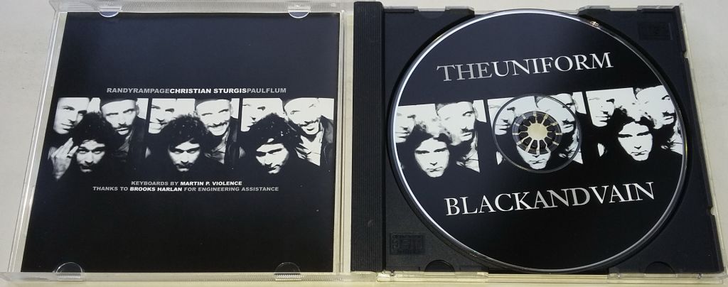 THE UNIFORM Black And Vain   CD   US - фото фото фото 1
