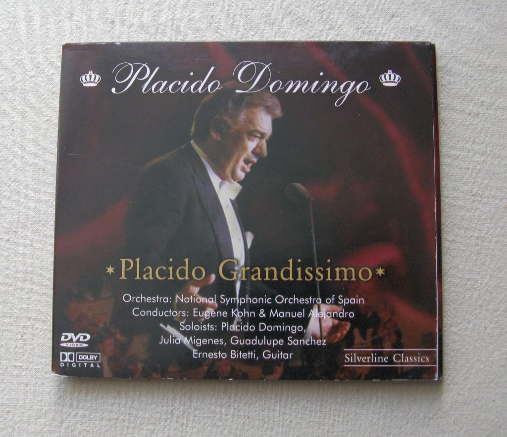 DVD Классика. Placido Domingo. Placido Grandissimo. - фото фото фото 0
