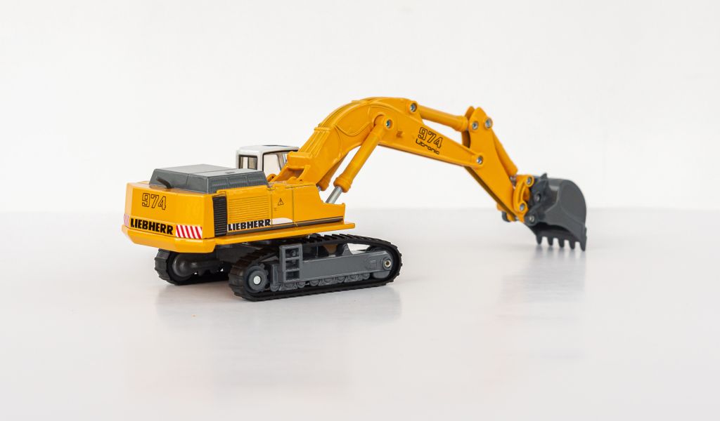 1:87 Liebherr 974 Litronic Excavator, Siku #1874 Germany - фото фото фото 6