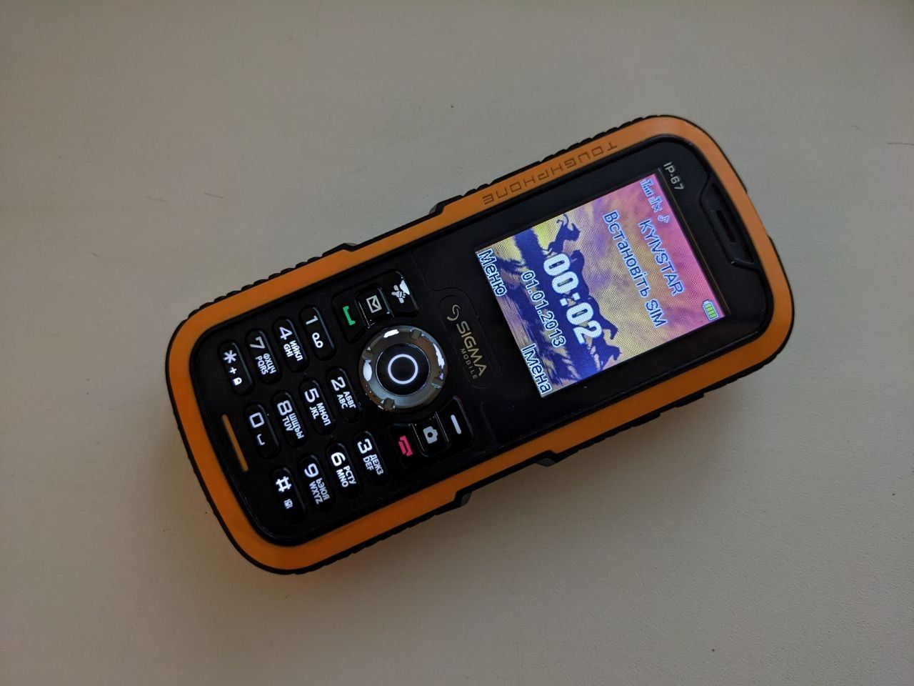 Мобільний телефон Sigma x-treme ip67 бу - фото фото фото 3