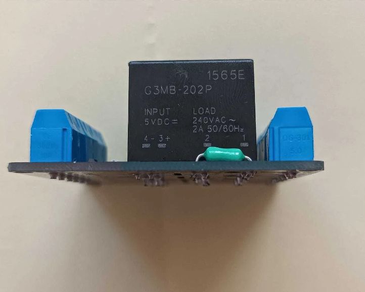 Модуль твердотільного реле на 4 канали Arduino, G3MB-202P 220V 2A - фото фото фото 2