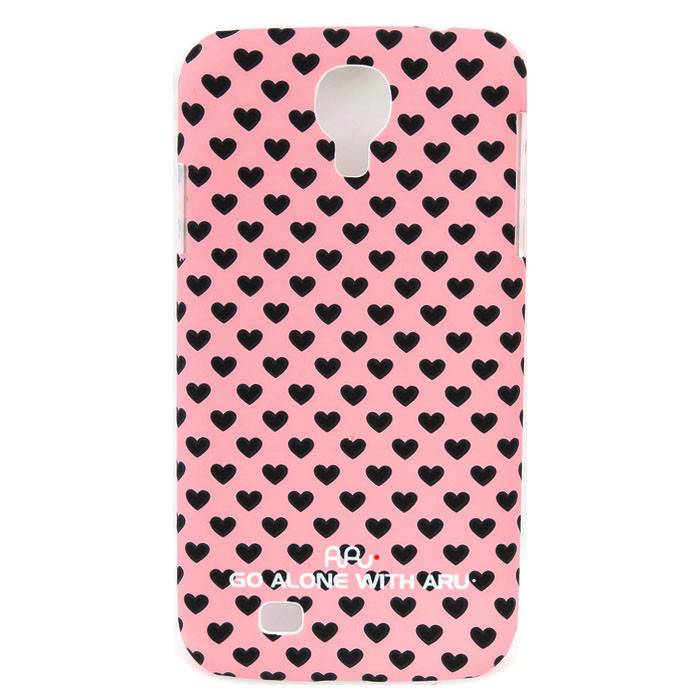 Чехол ARU для Samsung Galaxy S4 Hearts Pink - фото фото фото 0
