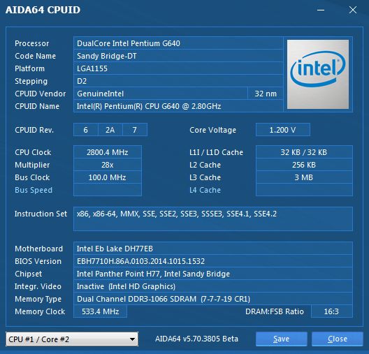 Intel Pentium G640, s1155 - фото фото фото 1