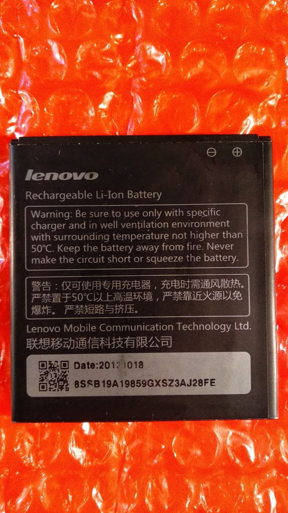 Lenovo A 706 BL209 аккумулятор оригинал б&amp;#92;у - фото фото фото 2