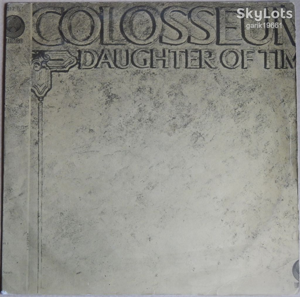 Colosseum – Daughter Of Time  (Vertigo – 6360 017 L, Italy) VG+/VG+ - фото фото фото 0