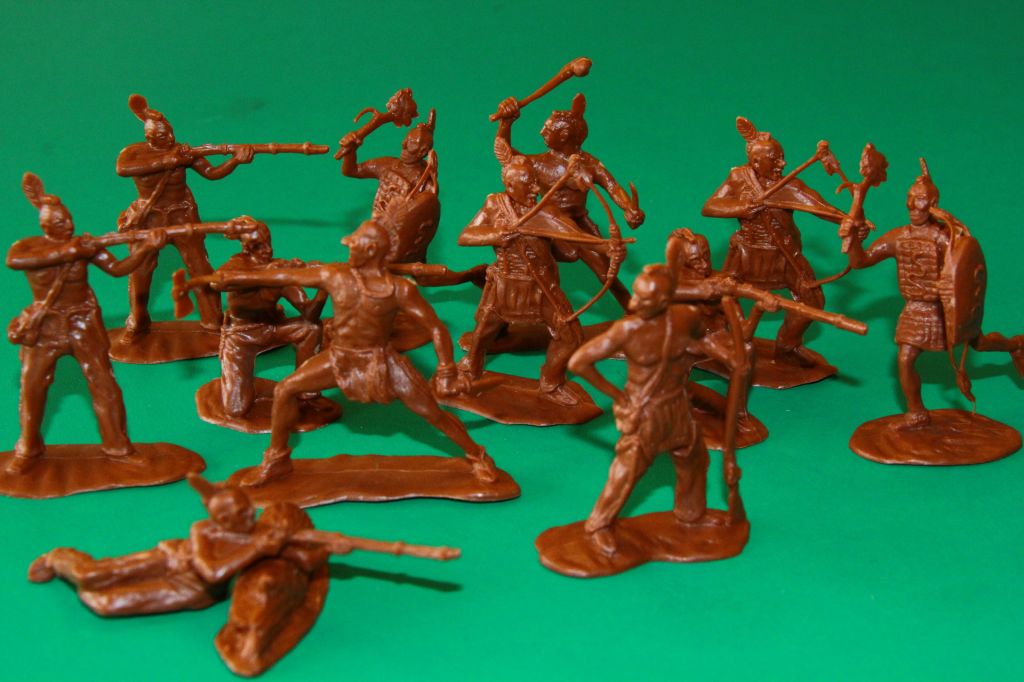 індіанці индейцы МОГАВКИ Classic Toy Soldiers 54мм - фото фото фото 3