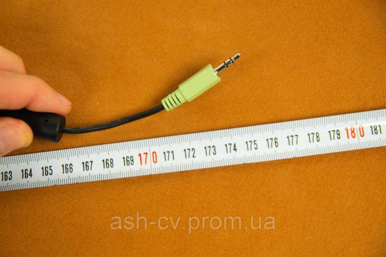 Кабель, AUX, Jack, RCA, 1.7 метра, з фільтром - фото фото фото 5
