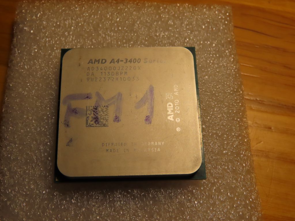 Процессор AMD A4-3400 2.7 GHz AD3400OJZ22GX  FM1 - фото фото фото 1
