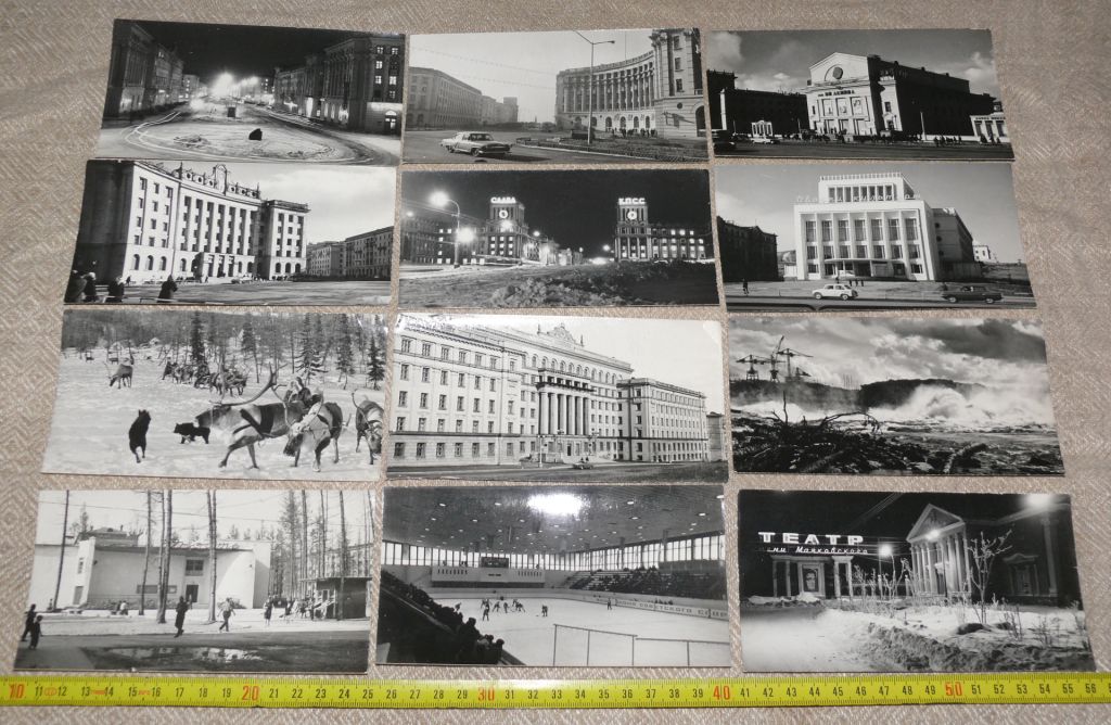 40+ шт. Норильск. Старые фотографии и Открытки. 1960-е годы. Есть интересные. - фото фото фото 0