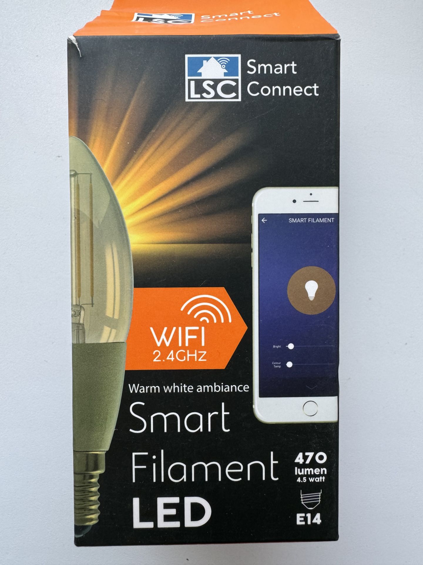 Смарт розумна LED  лампа WiFi з Европи Amazon - фото фото фото 2