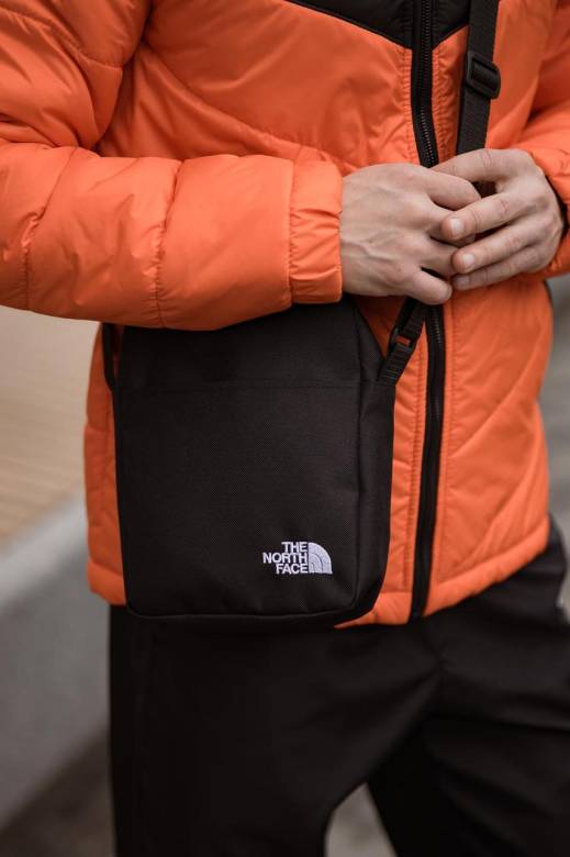 Комплект мужской: куртка Active TNF черно-памарачевая + штаны TNF черные. БАРСЕТКА TNF У ПОДАРУНОК! - фото фото фото 5
