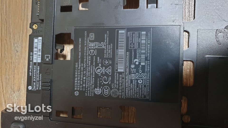 HP Probook 440 G1 Корыто, низ, поддон - фото фото фото 4