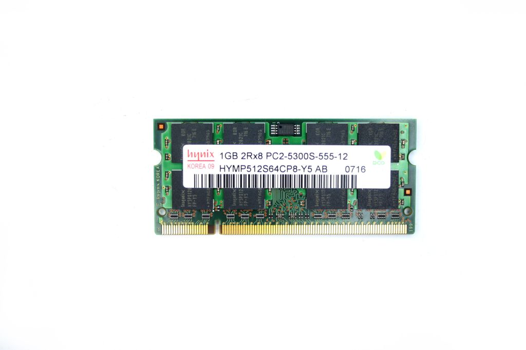 Модуль пам'яті SO-DIMM Hynix 1GB PC2-5300S  (667MHz) - фото фото фото 1