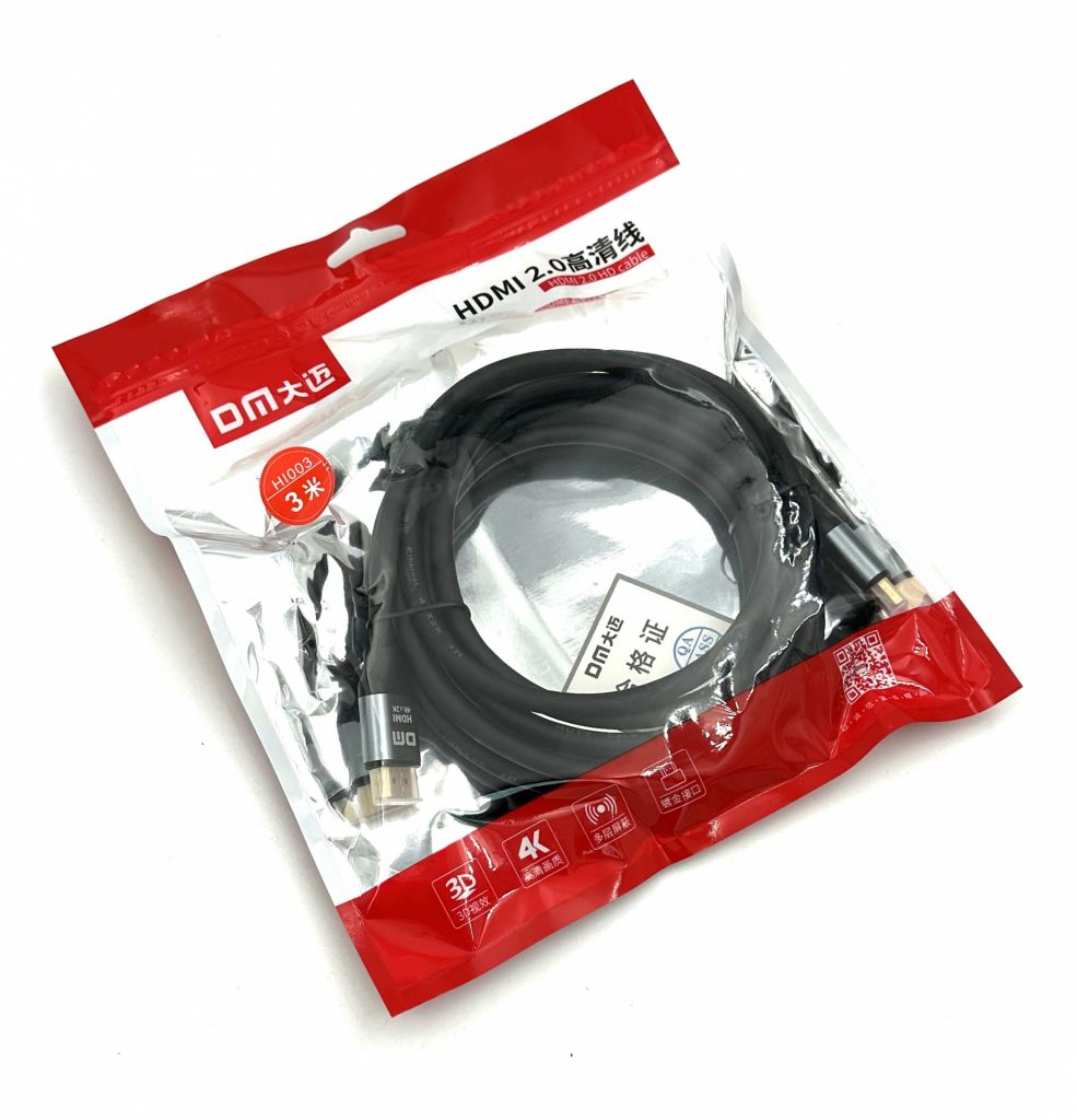 HDMI кабель DM HI003 HDMI - HDMI 2.0 4K HD 3M - фото фото фото 2