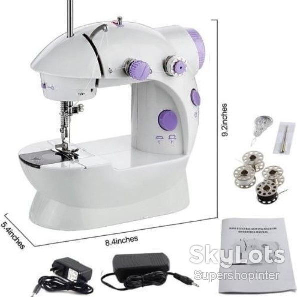 Швейная мини машинка 4 в 1 Mini Sewing Machine SM201 - фото фото фото 3