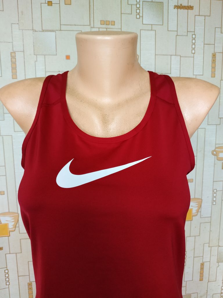 Майка жіноча бордова NIKE p-p M - фото фото фото 2