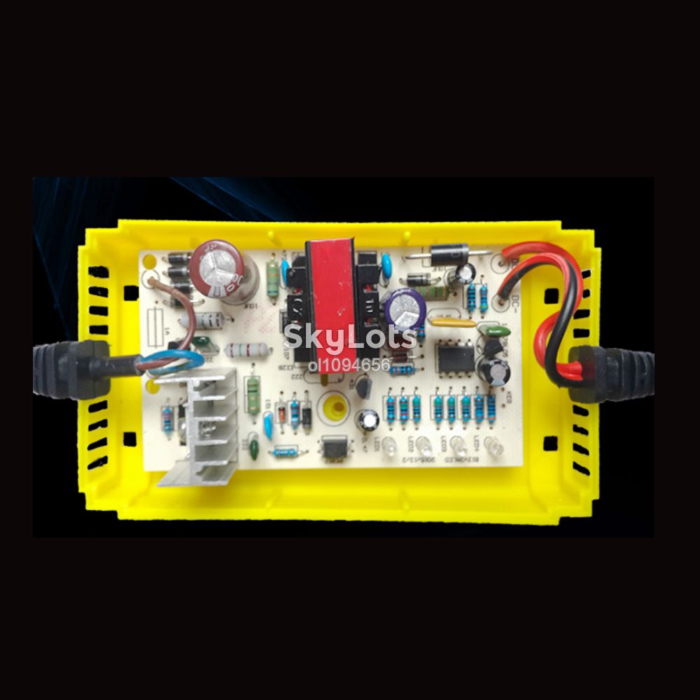 Yakee 12V 2A Автомобільний зарядний пристрій LED-дисплей 12V 2A зарядное для аккумулятора - фото фото фото 3