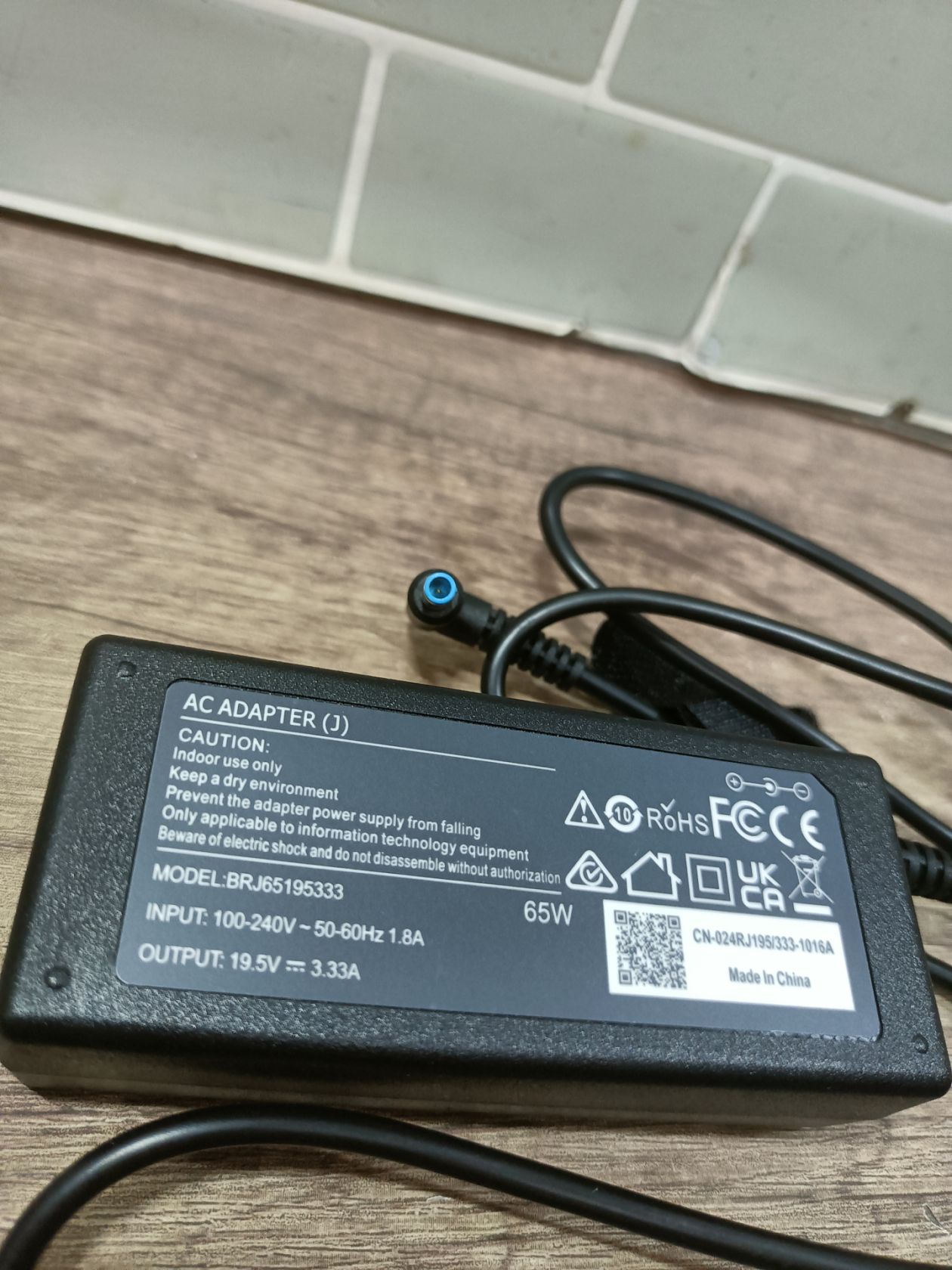 Блок живлення AC Adapter 19.5V 3.33A 65W 9589 - фото фото фото 2