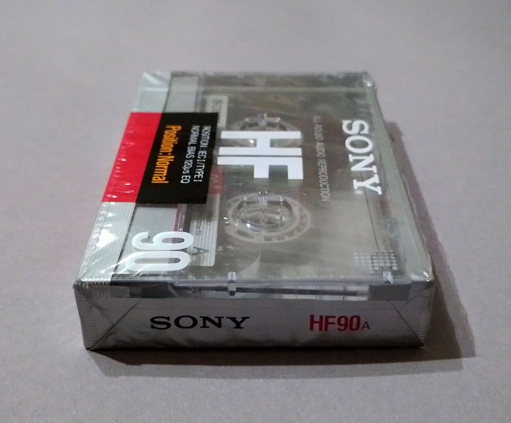Аудиокассета SONY Normal HF90, запечатанная. - фото фото фото 3