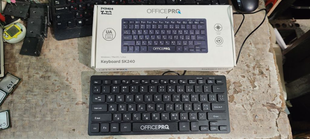 Брендовая клавиатура OfficePro SK240 USB № 24270219 - фото фото фото 0