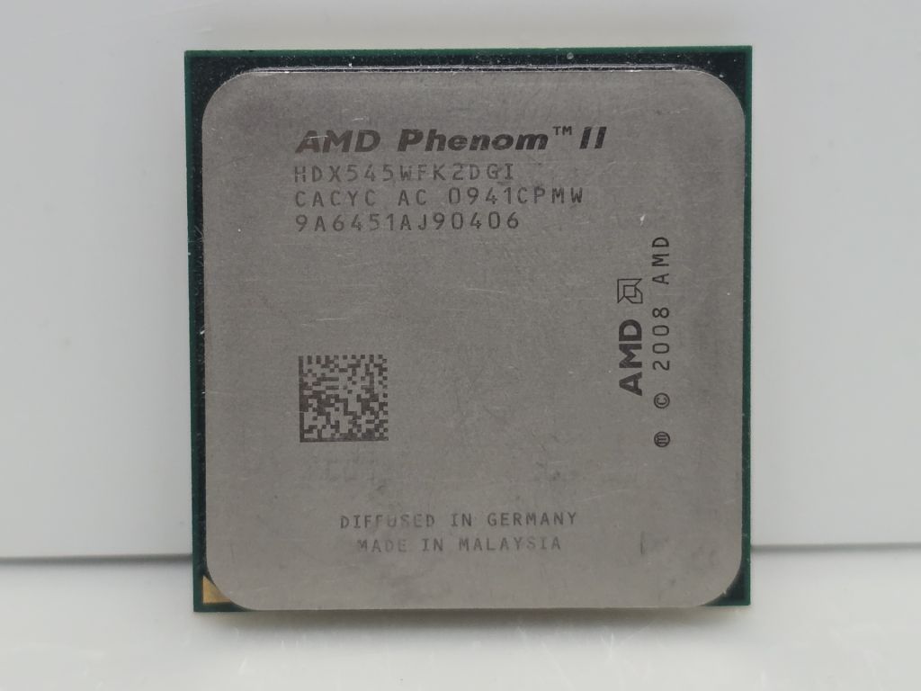 Процесор AMD Phenom II X2 545 AM3  (Soket AM2+/AM3, 3.0GHz,Tray, бу) - фото фото фото 0