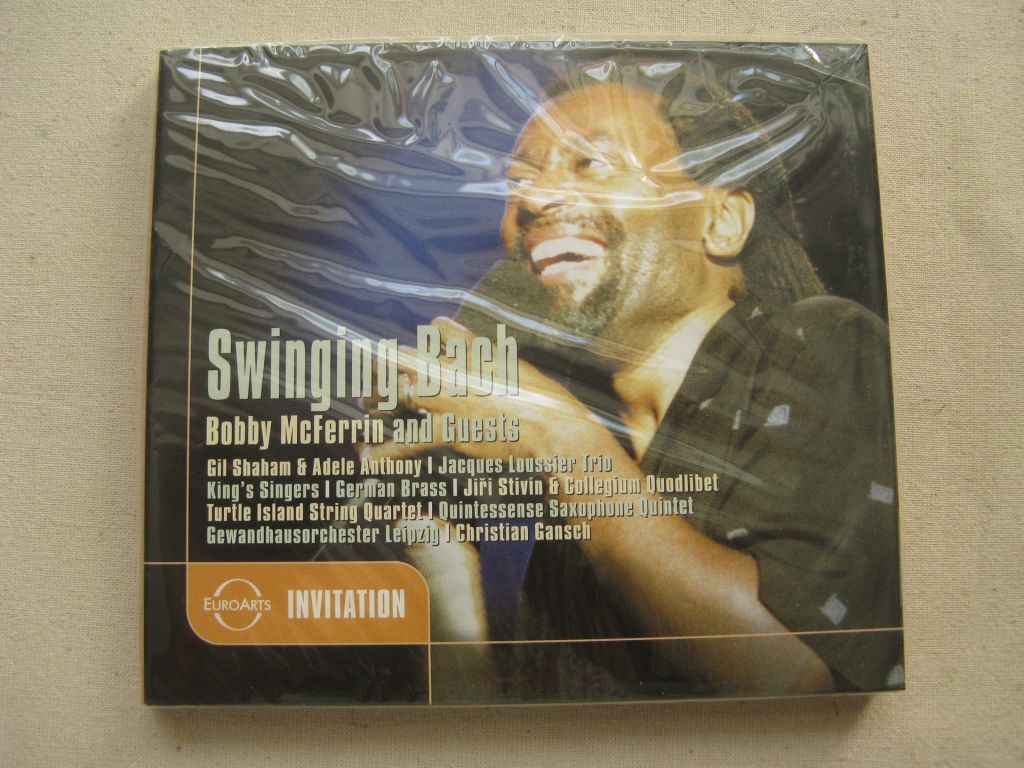 DVD Джаз. Bobby McFerrin. Swinging Bach. 2000. - фото фото фото 1