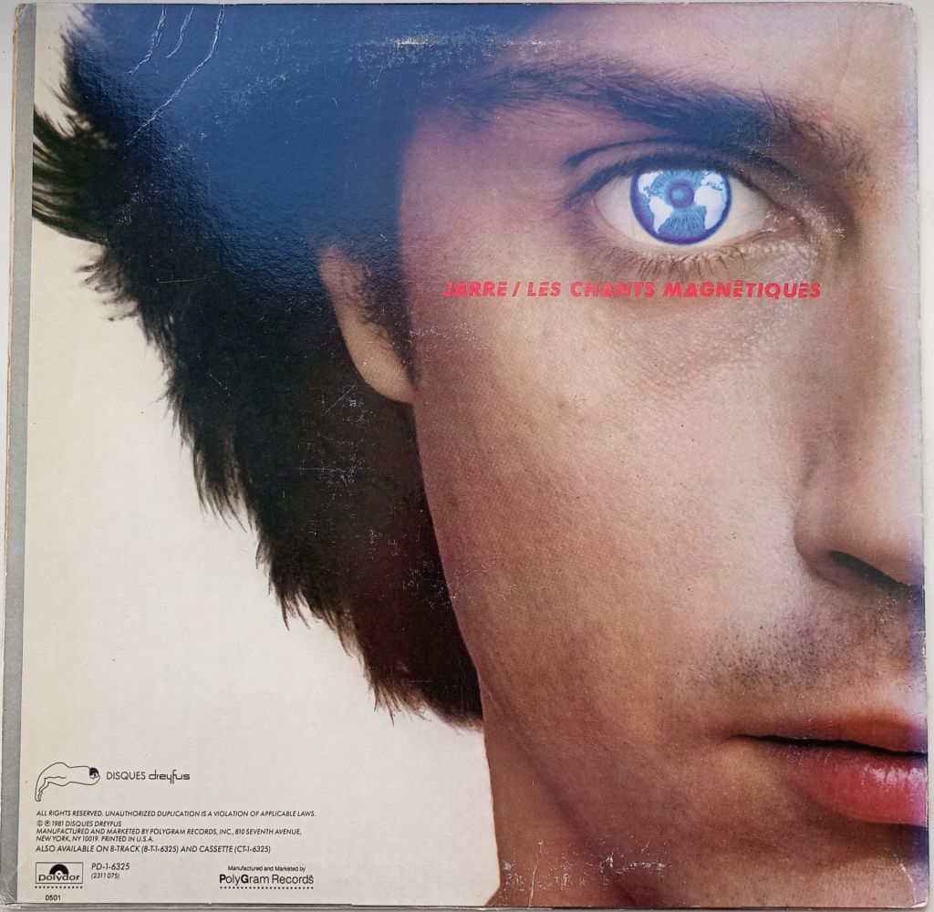 JEAN-MICHEL JARRE Magnetic Fields LP EX/VG++ - фото фото фото 1