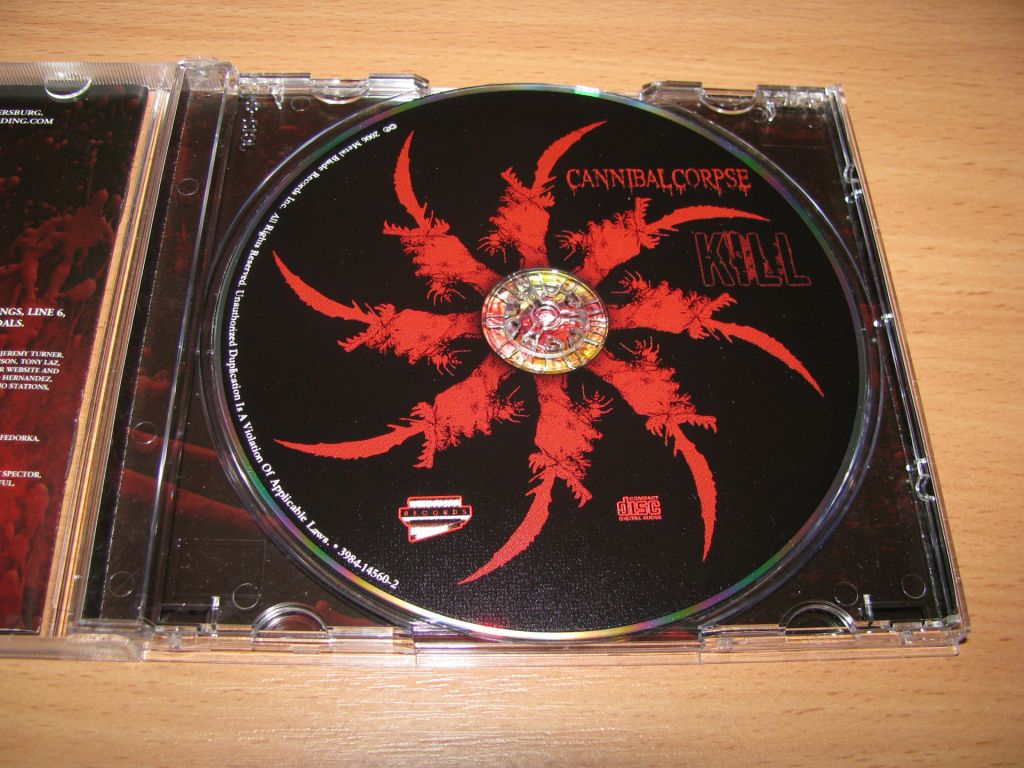 CANNIBAL CORPSE - Kill    (2006 Metal Blade USA) - фото фото фото 2