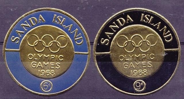 Сандра Scotland 1968 Olympic games 1968 MNH - фото фото фото 0