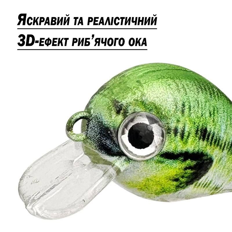 Набір воблерів FishCraft MiniCrank 27mm/1.8g  (5 шт.) - фото фото фото 4