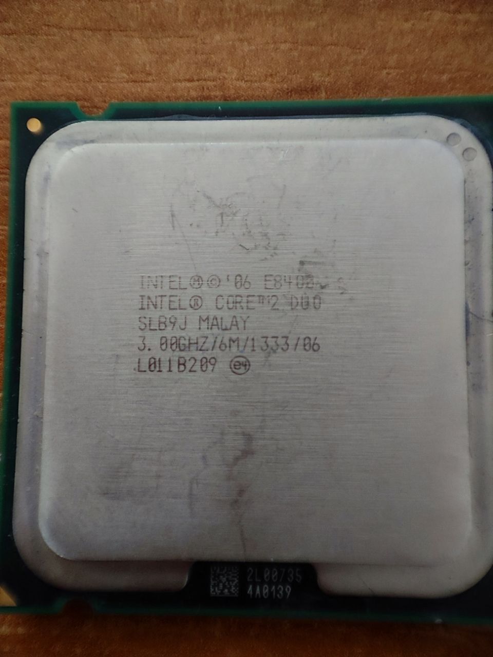 ПРОЦЕССОРИ iNTEL CORE 2 DUO E 8400 10 ШТ,В КІЛЬКОСТІ - фото фото фото 3