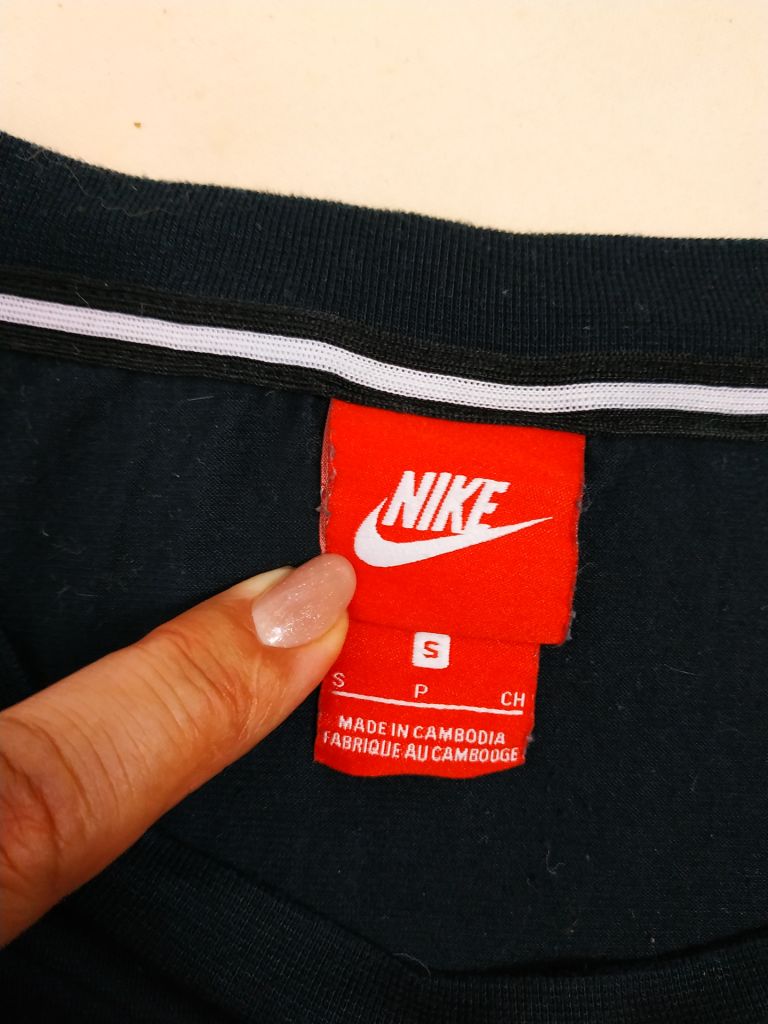 Футболка стрейчева синя NIKE p-p S - фото фото фото 5