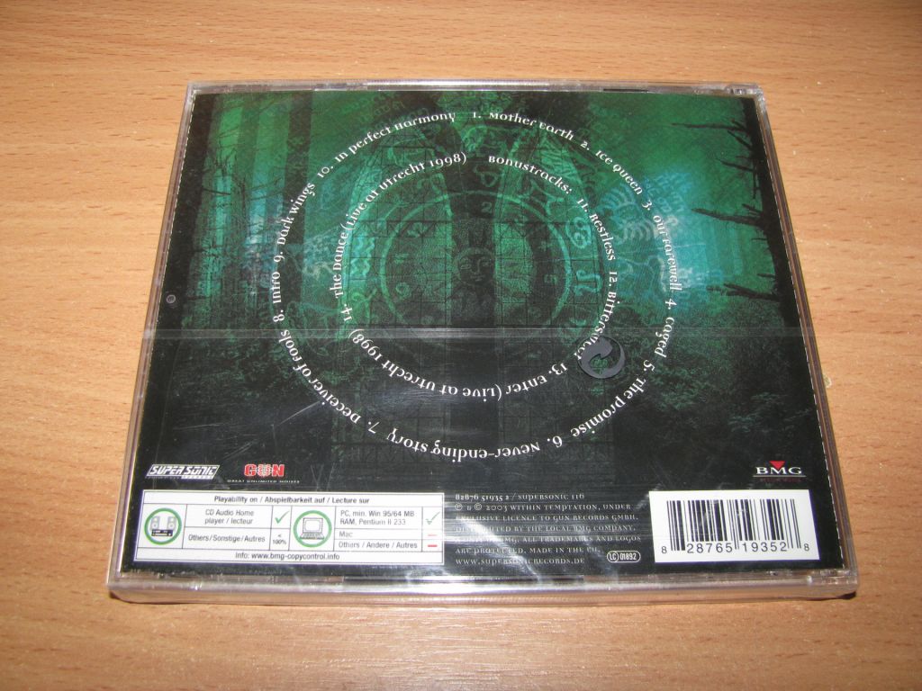 WITHIN TEMPTATION - Mother Earth    (2003 GUN 1st press, BONUS TRACKS) - фото фото фото 1