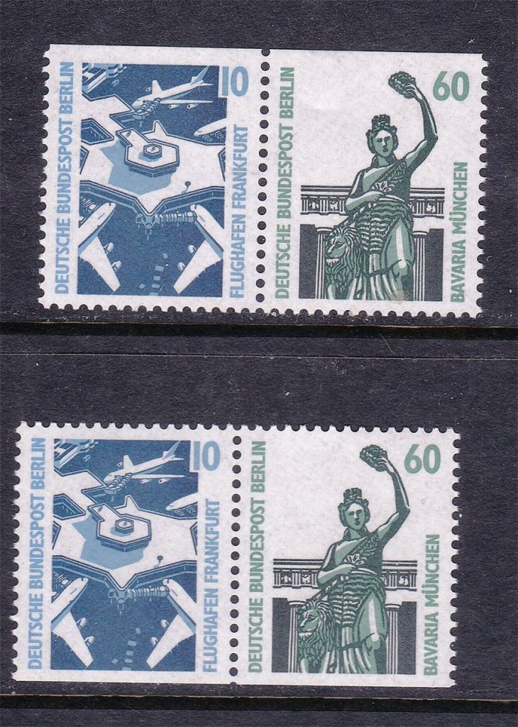 Германия Берлин 1987 г MNH - б/з сторона - фото фото фото 0