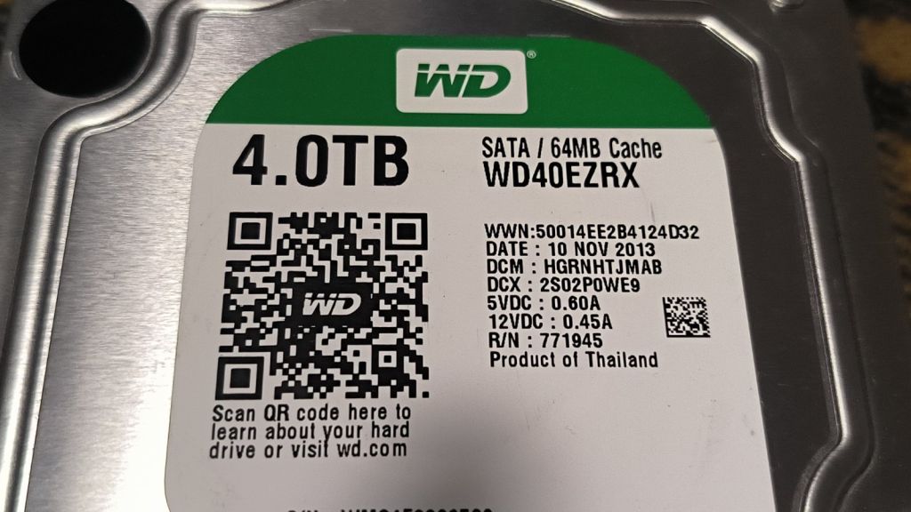 Жорсткий диск HDD Western Digital WD40EZRX 4TB №8 - фото фото фото 3
