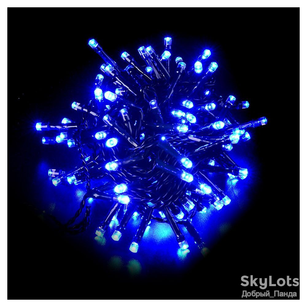 ЯСКРАВА LED ГІРЛЯНДА ! ЛІХТАРИКИ НОВОРІЧНІ ! НА 100 LED ЛАМП ! - фото фото фото 0